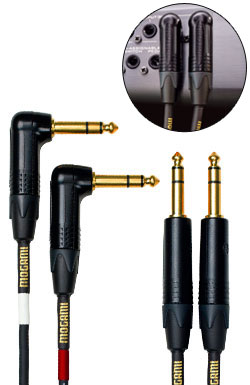 Gold Studio Microphone Cable