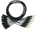 Mogami Snake cable Gold 8 TRS-XLRM