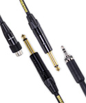 Mogami belt pack cables for Shure or Sennheiser