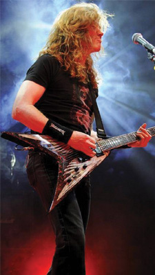 Dave Mustaine World Famous Guitar God